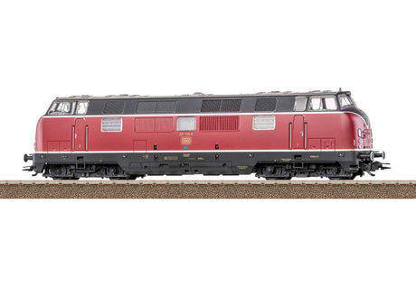 Class 221 Diesel - Sound and DCC -- German Federal Railroad DB #221 126-6 (Era IV 1975, red, black)