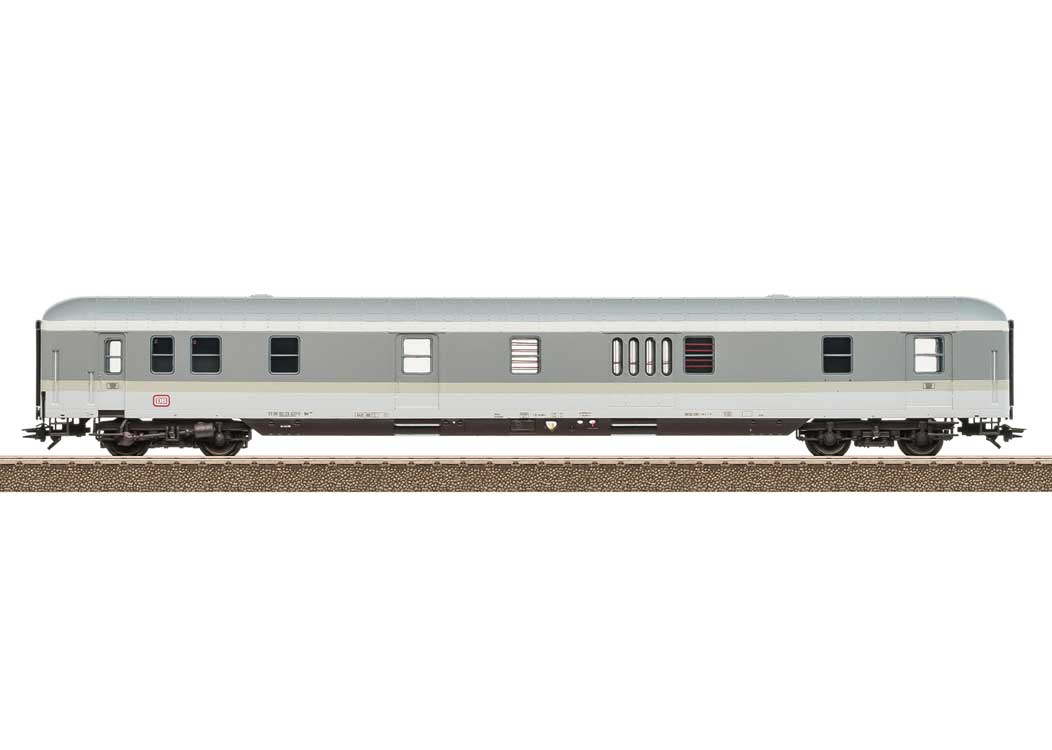 Type Dm 903 Baggage Car - Ready to Run -- German Federal Railroad DB (Era V 1993, gray)-2