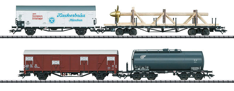 4-Car Freight Set - Ready to Run -- German Federal Railway