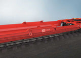 Type Sdggmrss 738 Double Deep Well Car w/Trailers - Ready to Run -- German Railroad DB AG (Era VI 2013, red, LKW Walter Trailers)-5