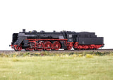 Class 19.0 2-8-2 - Sound and DCC -- German State Railroad DR #19 016 (Era III 1950s, black, red)-4