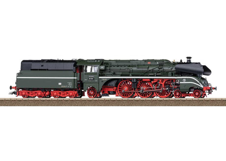 Class 18.3 4-6-2 Schorsch - Sound and DCC -- German State Railroad DR #18 314 (Era III 1968, black, green, red)-5