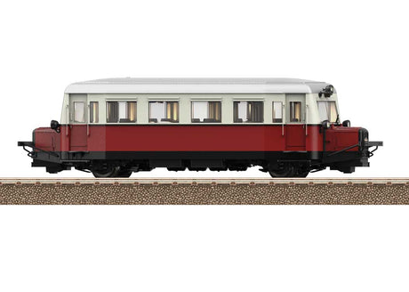 Class VT 88.9 Cvt-34 Diesel "Pig Snout" Rail Car - Sound and DCC -- Trois Vallees Steam RR Belgium CFV3V #VT 88 902 (Era V/VI, red, cream)-2