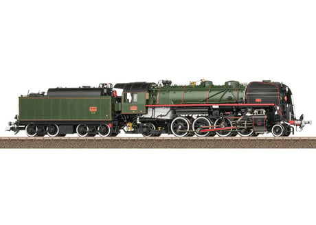 Class 141.R 2-8-2 - Sound and DCC -- French State Railways SNCF #1244 (Verein Mikado era VI Scheme, green, red)-2