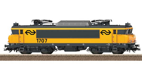 Class 1700 Electric - Sound & DCC -- Dutch State Railways #1707 (Era V 1992, yellow, gray)