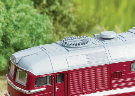 Class 220 Diesel Taigatrommel - Sound and DCC -- German Railroad DB AG #220 274 (Era V 1994, red, gray, white)-3