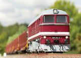 Class 220 Diesel Taigatrommel - Sound and DCC -- German Railroad DB AG #220 274 (Era V 1994, red, gray, white)-5