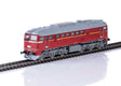 Class 120 Diesel - Sound and DCC -- German State Railroad DR #120 323 (Era IV 1973, red, gray)-1