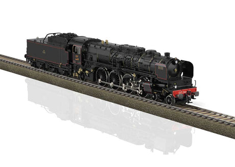 Class 13 4-8-2 - Sound and DCC -- French East Railroad EST #EST 241 004 (Era II 1931, black, red)-4