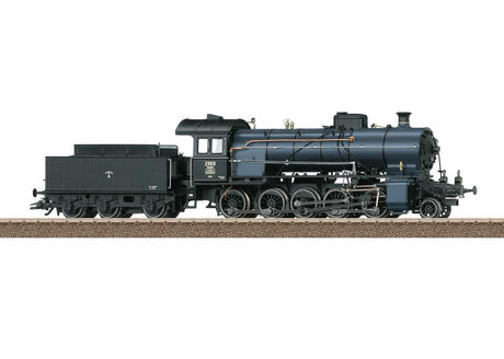 Class C 5/6 2-10-0 Elephant - Sound and DCC -- Swiss Federal Railways SBB #2969 (Era IV-V, gray, black, SLM Display)