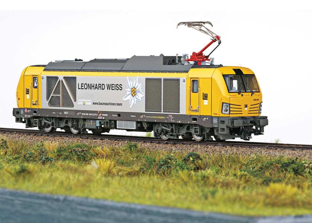 Siemens Vectron Class 248 Dual-Power - Sound and DCC -- Leonhard Weiss #248 040 (Era VI 2023, yellow, gray)-1