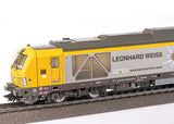 Siemens Vectron Class 248 Dual-Power - Sound and DCC -- Leonhard Weiss #248 040 (Era VI 2023, yellow, gray)-3