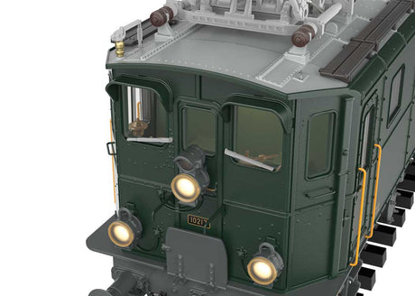 Class Ae 3/5 Electric - Sound and DCC -- Swiss Federal Railways SBB/CFF/FFS #10217 (Era VI 2022, green, silver)-4