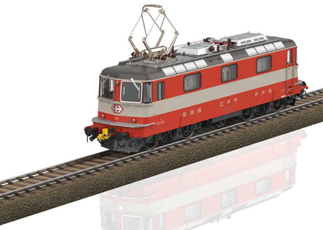 Class Re 4/4 II Electric - Early Production - Sound and DCC -- Swiss Federal Railways SBB (Era IV 1975, orange, gray, silver)-1