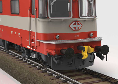 Class Re 4/4 II Electric - Early Production - Sound and DCC -- Swiss Federal Railways SBB (Era IV 1975, orange, gray, silver)-5