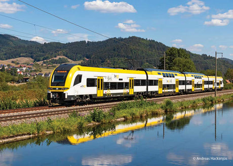Siemens Desiro HC Class 1462/1862 4-Car Train - Sound and DCC -- German Railroad DBAG (Era VI 2020, white, yellow, black)