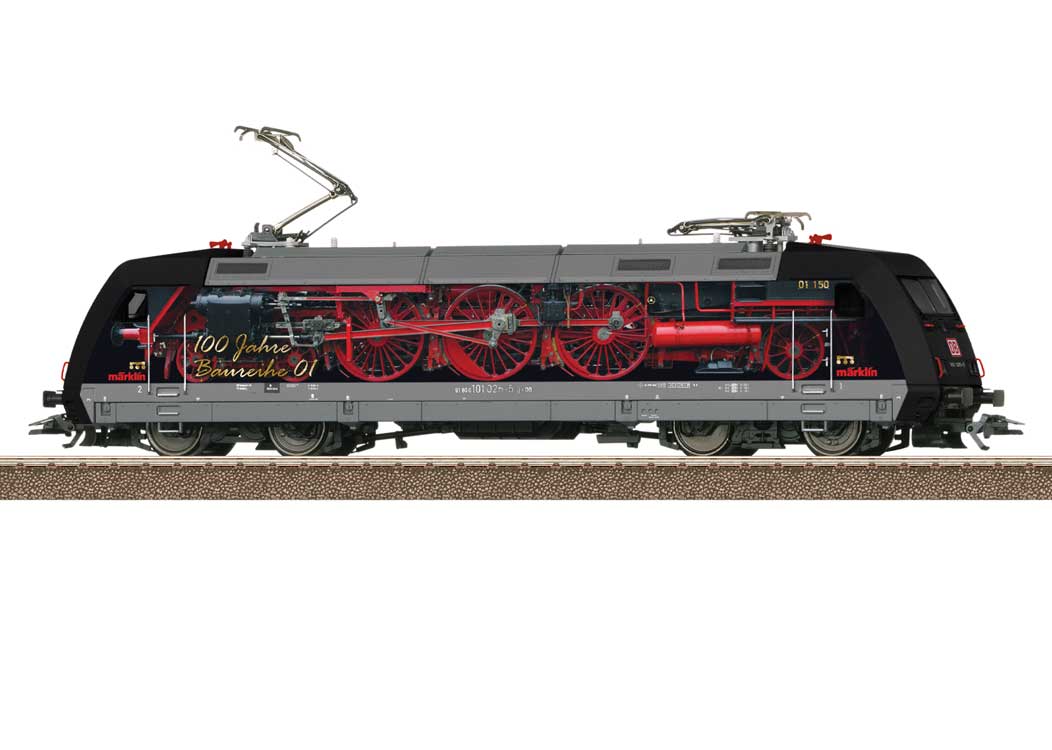 Class 101 Electric - Sound and DCC -- German Railroad DB AG (Era VI 2025, Class 01 100th Anniversary Scheme)