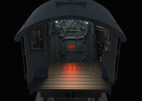 Class F 1200 4-6-2 - Sound and DCC -- Swedish Railroad Museum #1200 (Era VI 2024, gray, black, red)-4
