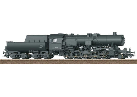 Class 52 2-10-0 with Tub Tender - Sound and DCC -- German State Railroad DR #52 1400 (Era II 1943/1944, gray)-2