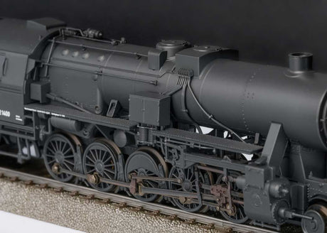 Class 52 2-10-0 with Tub Tender - Sound and DCC -- German State Railroad DR #52 1400 (Era II 1943/1944, gray)-3