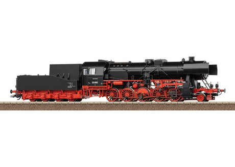 Class 52 2-10-0 - Sound and DCC -- German Federal Railroad DB #52 6884 (Era III 1951, black, red)-2