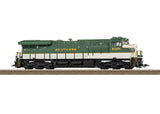 GE ES44AC - Sound and DCC -- Norfolk Southern #8099 (Southern Railway Heritage, green, white)-2