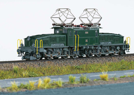 Class Be 6/8 II Crocodile Electric - Sound and DCC -- Swiss Federal Railways SBB #13254 (Era III 1960-1965, green, gray)-1