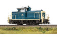 Class 260 Diesel - Sound and DCC -- German Federal Railroad DB #260 106-0 (Era VI 1980, ocean blue, ivory)-1