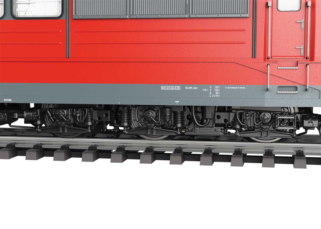 Class 151 Electric - Sound and DCC -- German Railroad DB AG #151 035-3 (Era VI 2008, red, gray, white)-3