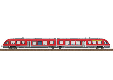 Class 648.2 LINT 41 Diesel Rail Car - Sound and DCC -- German Railroad DB AG #648 206-0, 648 706-9 (Era VI 2016, red, gray, white)-1