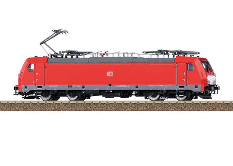 TRAXX 2 Class E 186 Electric - Sound and DCC -- German Railroad DB AG #186 339-8 (Era VI 2019, red, gray, white)-2
