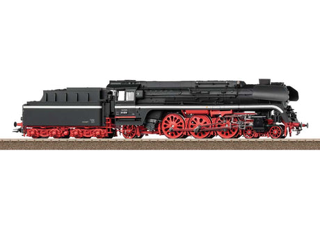 Class 01.5 4-6-2 Reko - Sound, Smoke and DCC -- German State Railroad DR #01 504 (Era III 1960s, black, red)