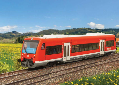 Regio Shuttle RS1 Class 650 Diesel Powered Rail Car - Sound and DCC -- German Railroad DB AG #650 020-0 (Era VI 2015, red, gray, white)-1