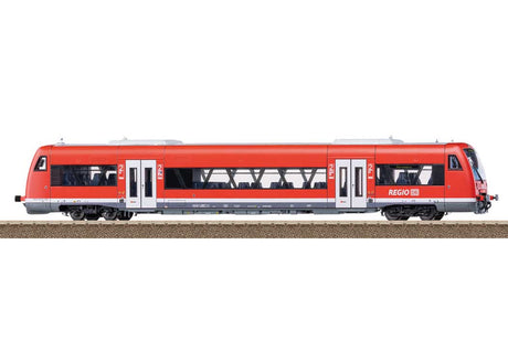 Regio Shuttle RS1 Class 650 Diesel Powered Rail Car - Sound and DCC -- German Railroad DB AG #650 020-0 (Era VI 2015, red, gray, white)-2