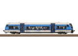 Regio Shuttle RS1 Class 650 Diesel Powered Rail Car - Sound and DCC -- Czech State Railroad CD #840 006-1 (Era VI 2020, blue, white)-2