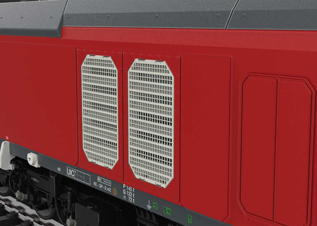 Stadler Eurodual Class 2159 Dual Power - Sound and DCC -- German Railroad DB AG #2159 207-0 (Era VI, red, gray)-5