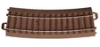 C-Track - Curved - 15 Degrees -- Radius: 17-1/4"  437.5mm