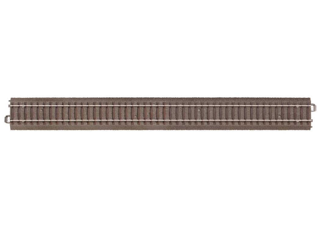 C-Track Roadbed Track Straight -- 14-3/16"  360 mm Long