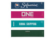 40' Corrugated Container 4-Pack - Assembled - Minitrix -- 1 Each Safmarine, ONE, Capital, China Shipping (Era VI)