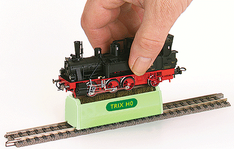 Locomotive Wheel Cleaning Brush -- 2-Rail