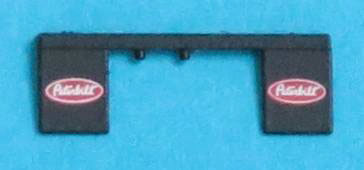 Peterbilt Mud Flaps -- Black