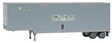 40' Hi-Cube Drop-Frame Van Semi Trailer - Assembled -- Southern Railway SOUZ #205963 (gray, white; Green Lettering)