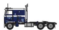 1970s-1980s Kenworth K100 Semi Tractor - Assembled -- Wal-Mart (1970s-1980s; white, blue)