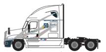 2000s Freightliner Cascadia Raised Roof Tractor - Assembled -- Swift #3 (2016, 50th Anniversary)