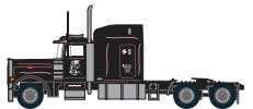 1987-2000s Peterbilt 379 Tractor - Assembled -- Dick Simon (1987-2000s, black)