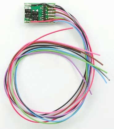 FL4 Function-Only Decoder -- 4 Lighting Functions, Hardwire Only - .585 x .360 x .115"-2