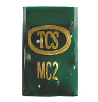 MC2 2-Function DCC Decoder w/Detachable Harness - Control Only -- Hardwire - .420 x .723 x .191"  10.67 x 18.36 x 4.85mm