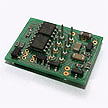 DP2X 2-Function DCC Decoder w/Direct 8-Pin NMRA Plug On Board - Control Only -- Direct Board-Mounted Plug - .462 x .687 x .120"  11.73 x 17.45 x 3.05mm