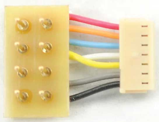 MC-VO MC Series Harness with NMRA 8-Pin Plug -- Fits Stewart VO1000 and Other Stewart Locos