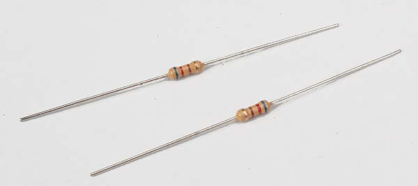 1/4-Watt Axial Lead Resistor 200-Piece Bulk Pack -- 620-Ohm